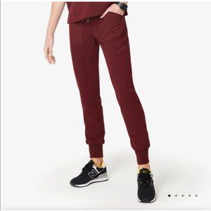 Figs- Maua Jogger Burgundy
